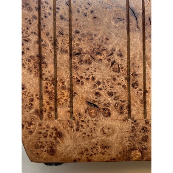 Birds Eye Maple Wood Trinket Box Handmade By Maple Leaf Studio Unique Design - Picture 6 of 6